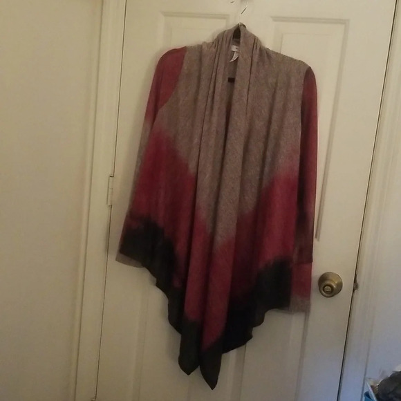 Moa Moa Drape Waterfall Open Drape Sweater - Picture 1 of 10